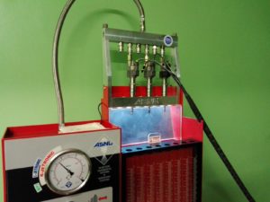 ASNU injectors test equipment